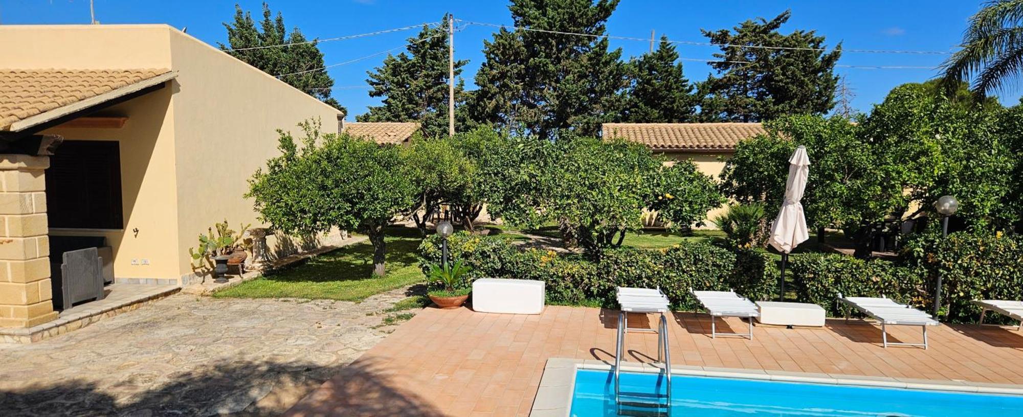 Casa Vacanza Da Rosa Villa Marsala Exterior foto